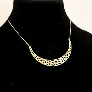Stella & Dot Crescent Necklace